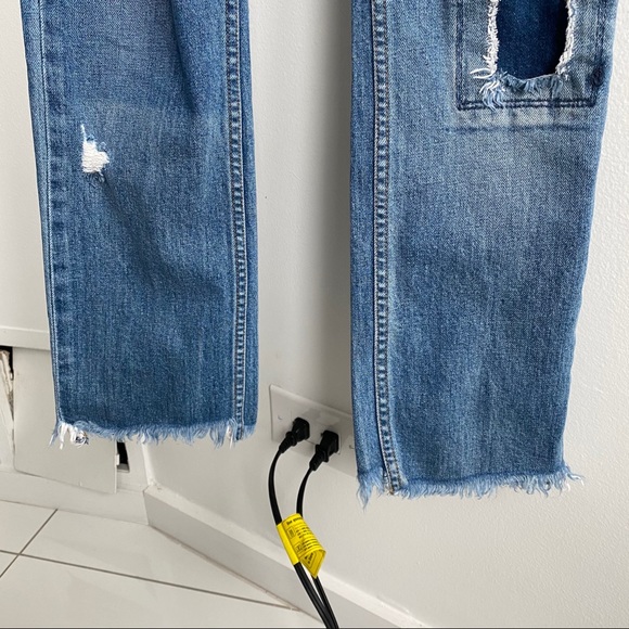 Derek Lam High Waist Straight Jeans 24 - Picture 5 of 9